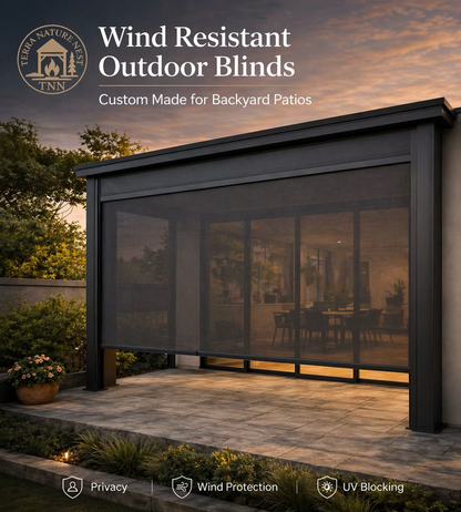 Outdoor Zip Track Blinds