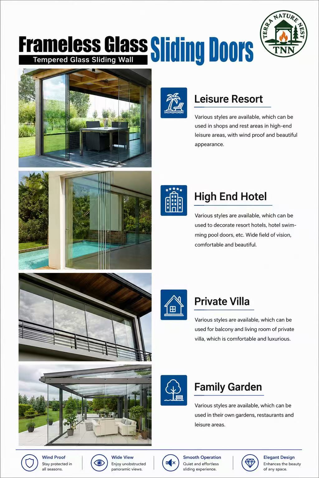 Frameless Glass Walls