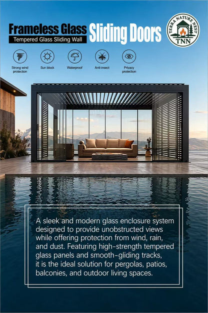 Frameless Glass Walls