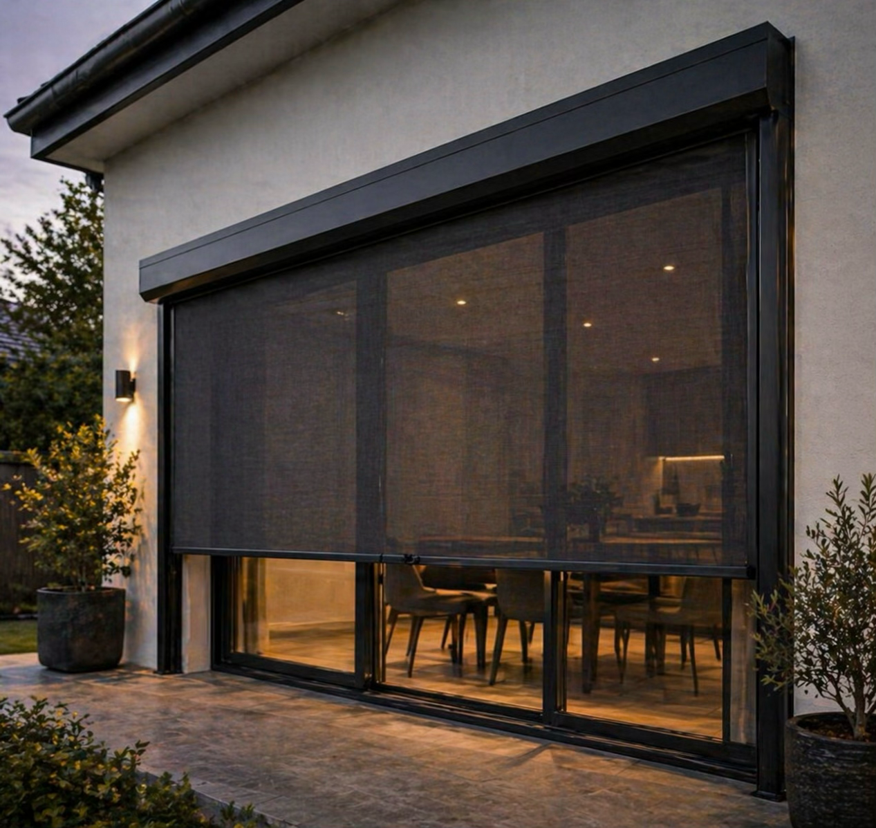 Outdoor Zip Track Blinds