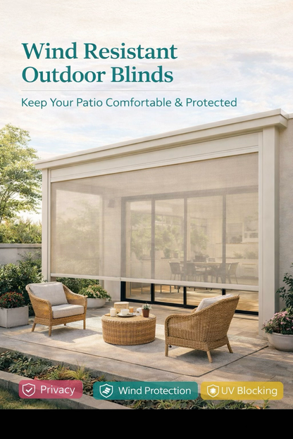 Outdoor Zip Track Blinds