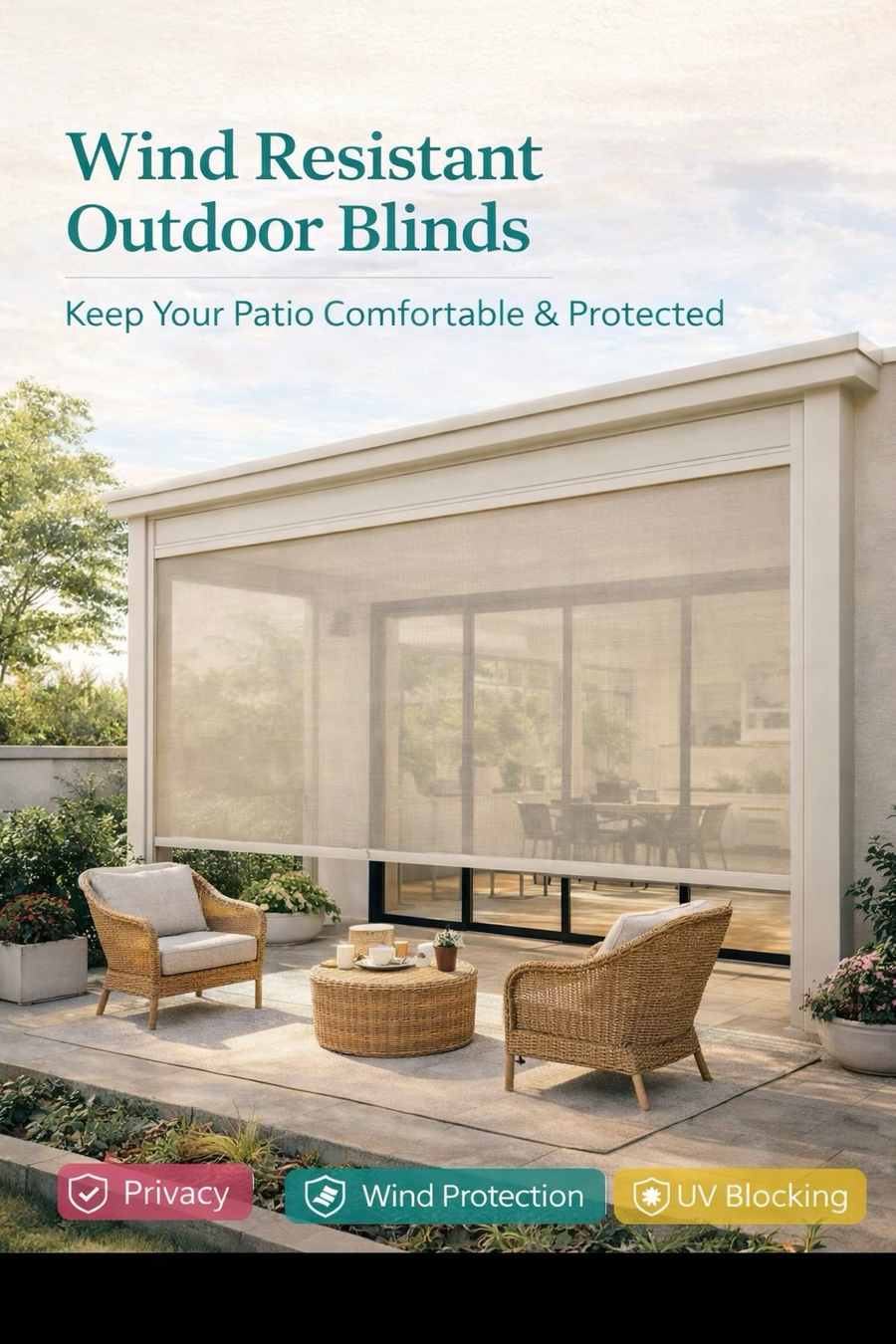 Outdoor Track Blinds